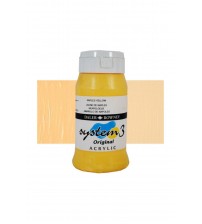 Daler Rowney System3 500 ml Akrilik Boya 634  Naples Yellow 